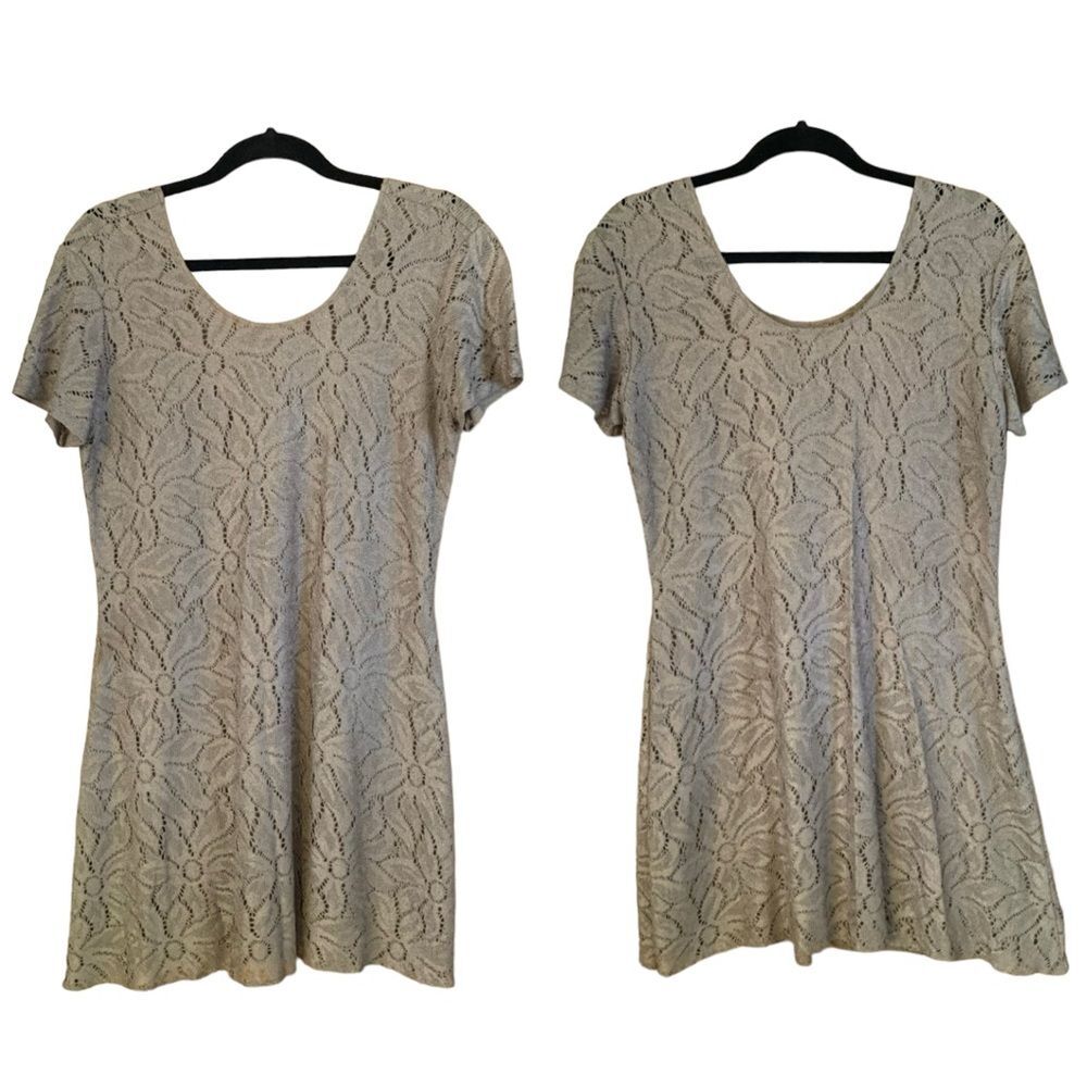 Mini A-line Lacey Dress
